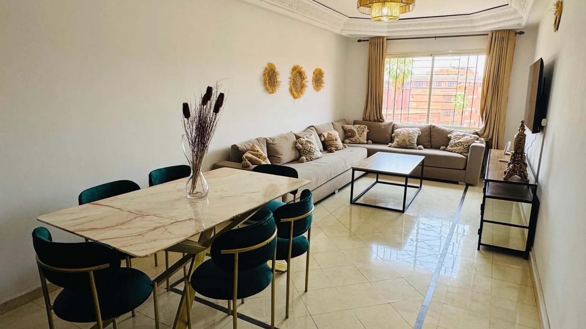 Cosy Appartement Centre Gueliz Avec Piscine Marakeş